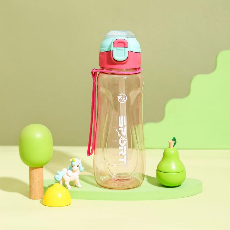 

Portable Water Cup for Adults Compact and Mini High - Appearance Plastic Cup for Women Men Kids and Students Ideal for Sports червоний