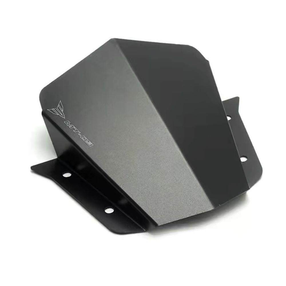 Motocykl čelní sklo čelní sklo hliníkové větrné sklo deflektor kryt kapotáže pro Yamaha MT-09 FZ-09 MT09 FZ09 MT 09