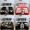 Football Ronaldo Digital 3d Printed Bed Set With Soft Material For Bedroom Use And Gift Idea