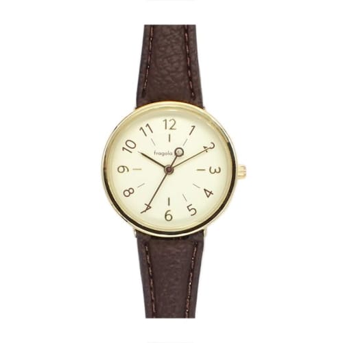 

Fragola Plus Antibacterial Strap Watch H03821A-1 DBR Women s Brown