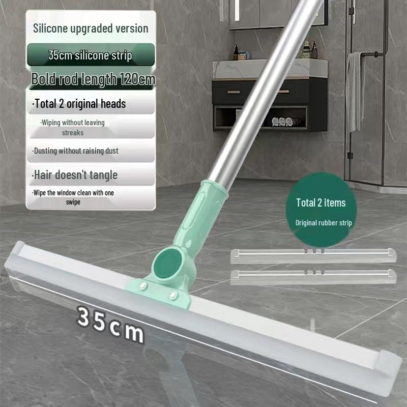 XL Silicone Magic Broom for Home, Bathroom, and Wood Floors – Ideal for Sweeping, Hair Removal, and Water Wiping