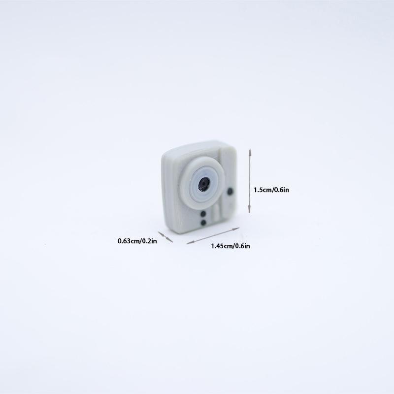 1/12 Dollhouse Simulation Camera Instant Cameras Model Dollhouse Miniature Scene Decoration Toys Dolls House Scene Photo Props