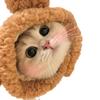 Kitten Hat Pet Plush Head Cover British Shorthair Cute Cat Small Dog Photo Headwear Costume Accessory