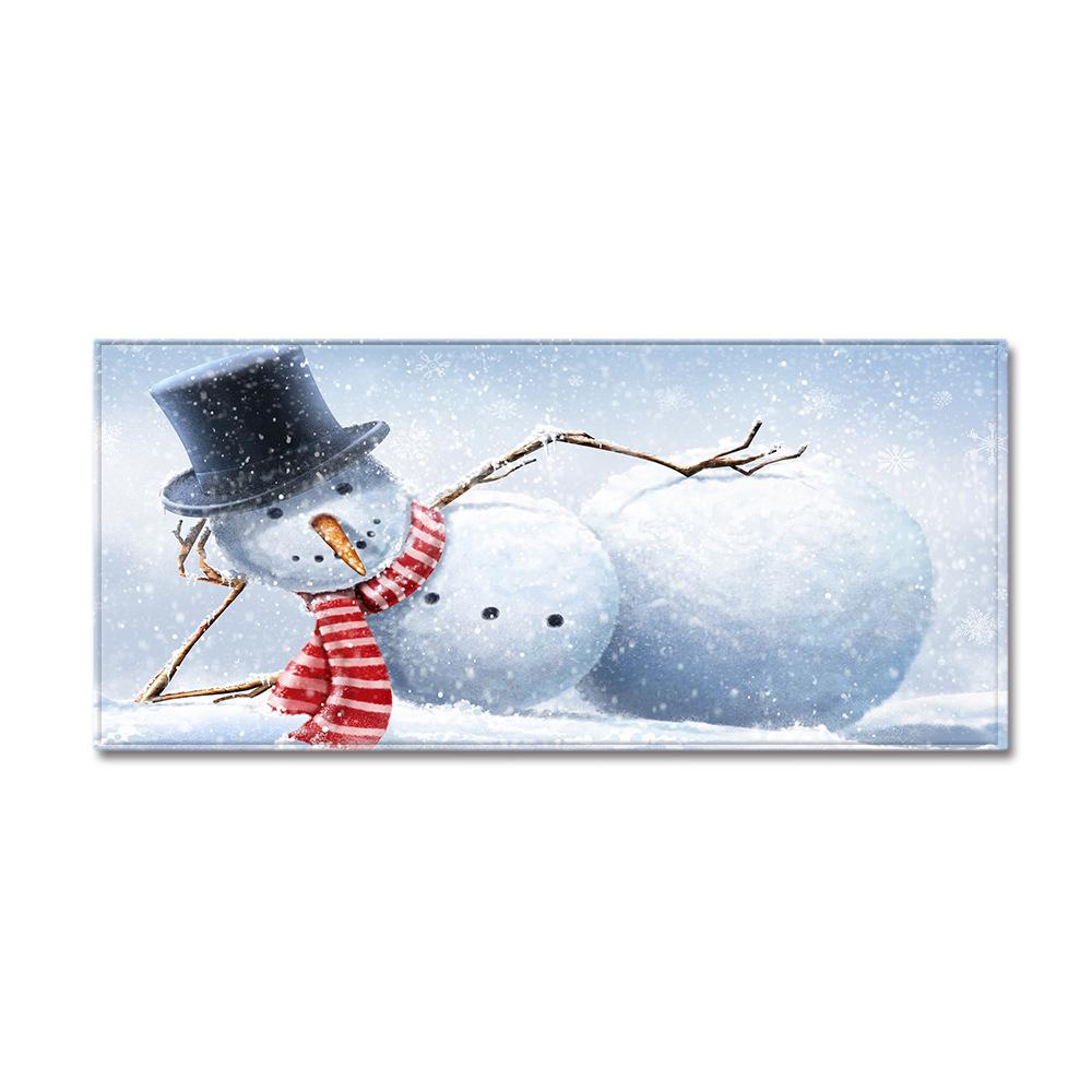 Christmas Kitchen Sand Carpet Doormat Long Floor Mat