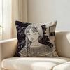 Manga Beautiful Ttomie Kkawakami Customizable Square Cushion Cover Double Sided Print Pillow Case