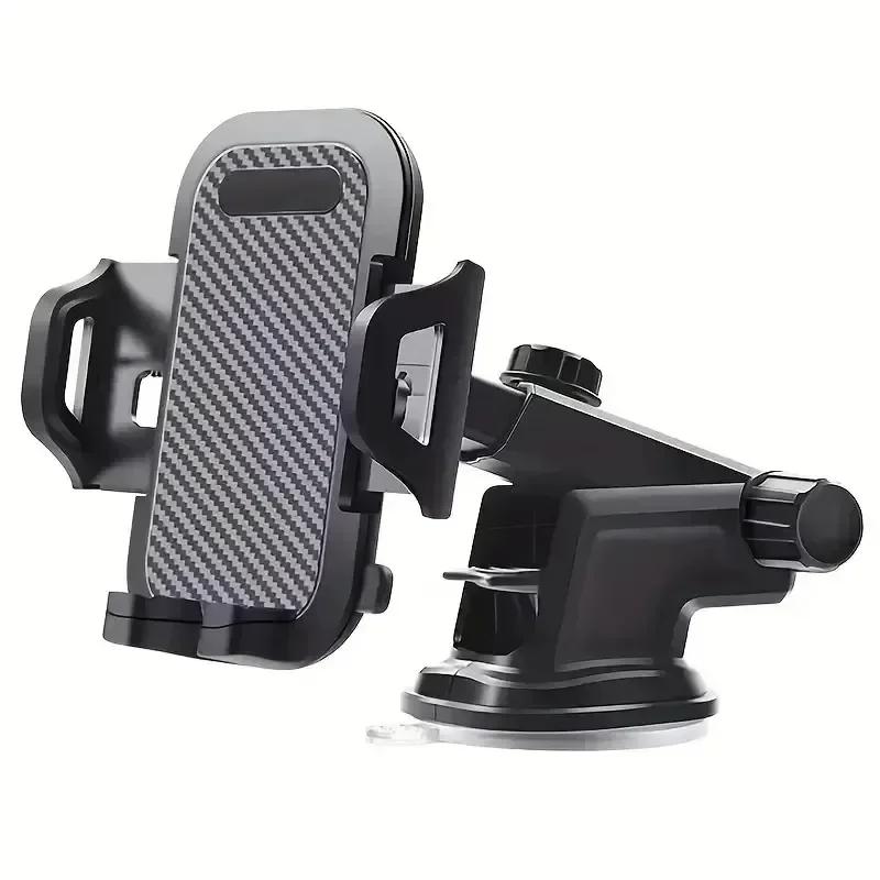 2025 NEW Universal Sucker Car Phone Holder 360° Windshield Car Dashboard Mobile Cell Support Bracket for iPhone Samsung Xiaomi