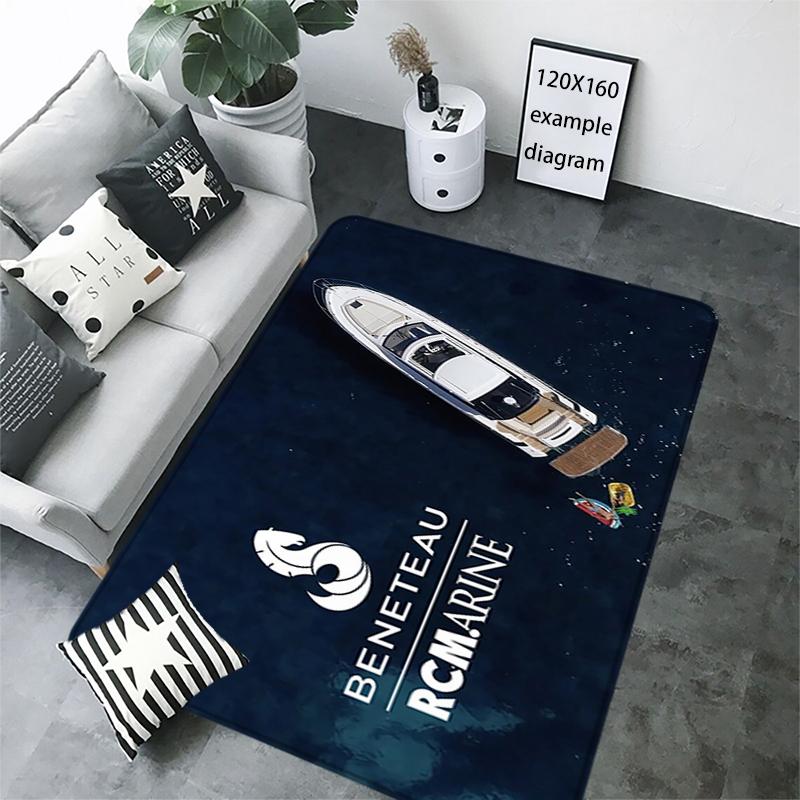Floor Mat Beneteaus Sailing Yacht Non-slip Foot Rug Hallway Carpet Kitchen Water Absorbed Rugs Fluffy Bedside Mats Home Decors