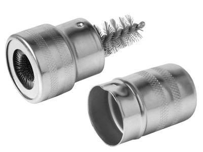 Brush for Cleaning Terminals and Pins, Metal Housing