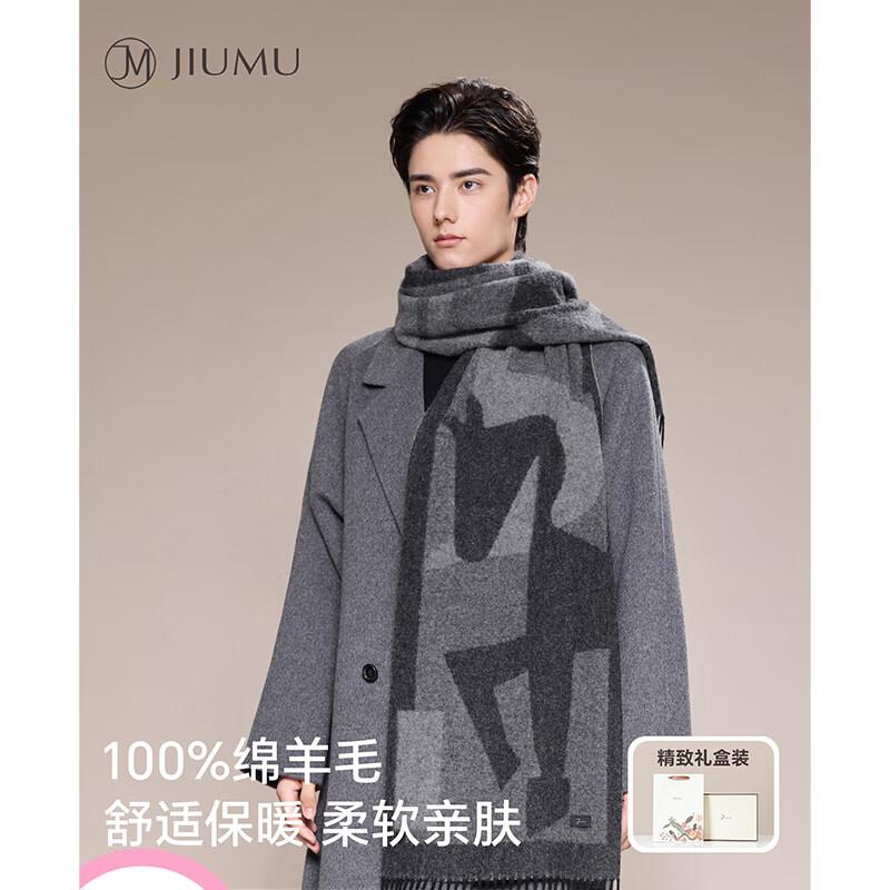 JIUMU Pure Wool Scarf M