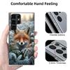 The Red Fox in Winter Ice and Snow Cases Phone Case for Samsung Galaxy S26 Ultra S25 Edge S24 S23 FE S21 Plus S20 S22 S10 Cover