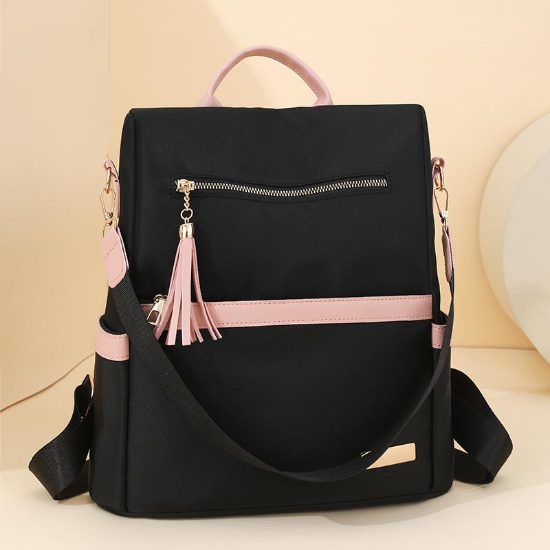 New Women's Backpack Large Capacity Simple Large Capacity Backpack Casual Multifunctional One Shoulder Anti-Theft Backpack