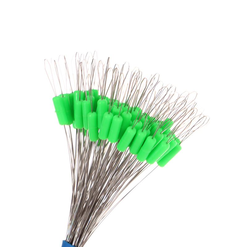 100Pcs S/Ss/Sss/M/L/Ll Anti-Wrapped Beans Float Fishing Bobber Silicone Stopper Space Bean Connector Fishing Line Tackle