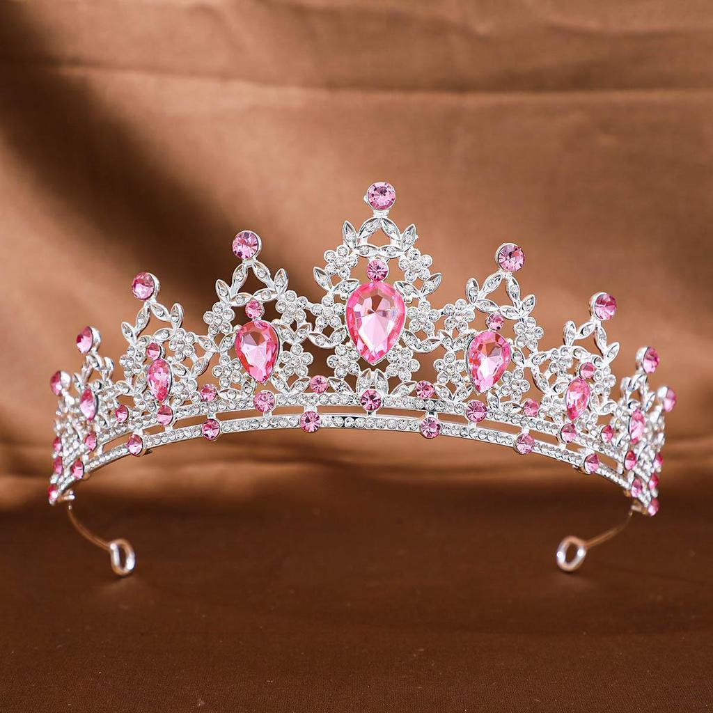 Bridal Crown Headpiece for Wedding, Birthday, Coming-of-Age Ceremony, Travel, Photography, and Dress Accessories