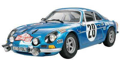 Tamiya Serie de coches deportivos Alpine Renault A110 Monte Carlo 1971 Modelo de plástico 24278 1/24 N.º 278
