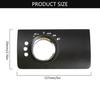 Headlight Switch Panel Trim Cover For SLK Class W171 Before 2010 Headlight Switch Buttons Panel Cover Trim