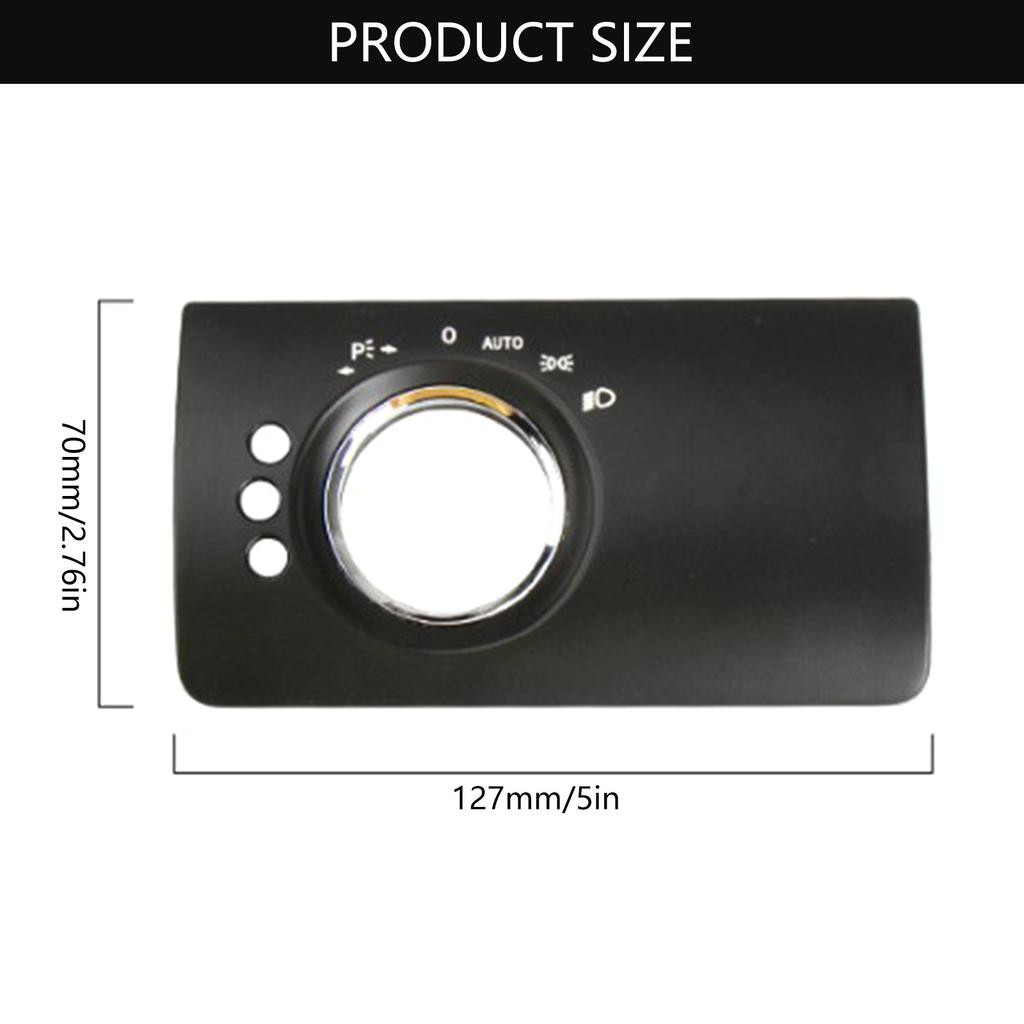 Headlight Switch Panel Trim Cover For SLK Class W171 Before 2010 Headlight Switch Buttons Panel Cover Trim