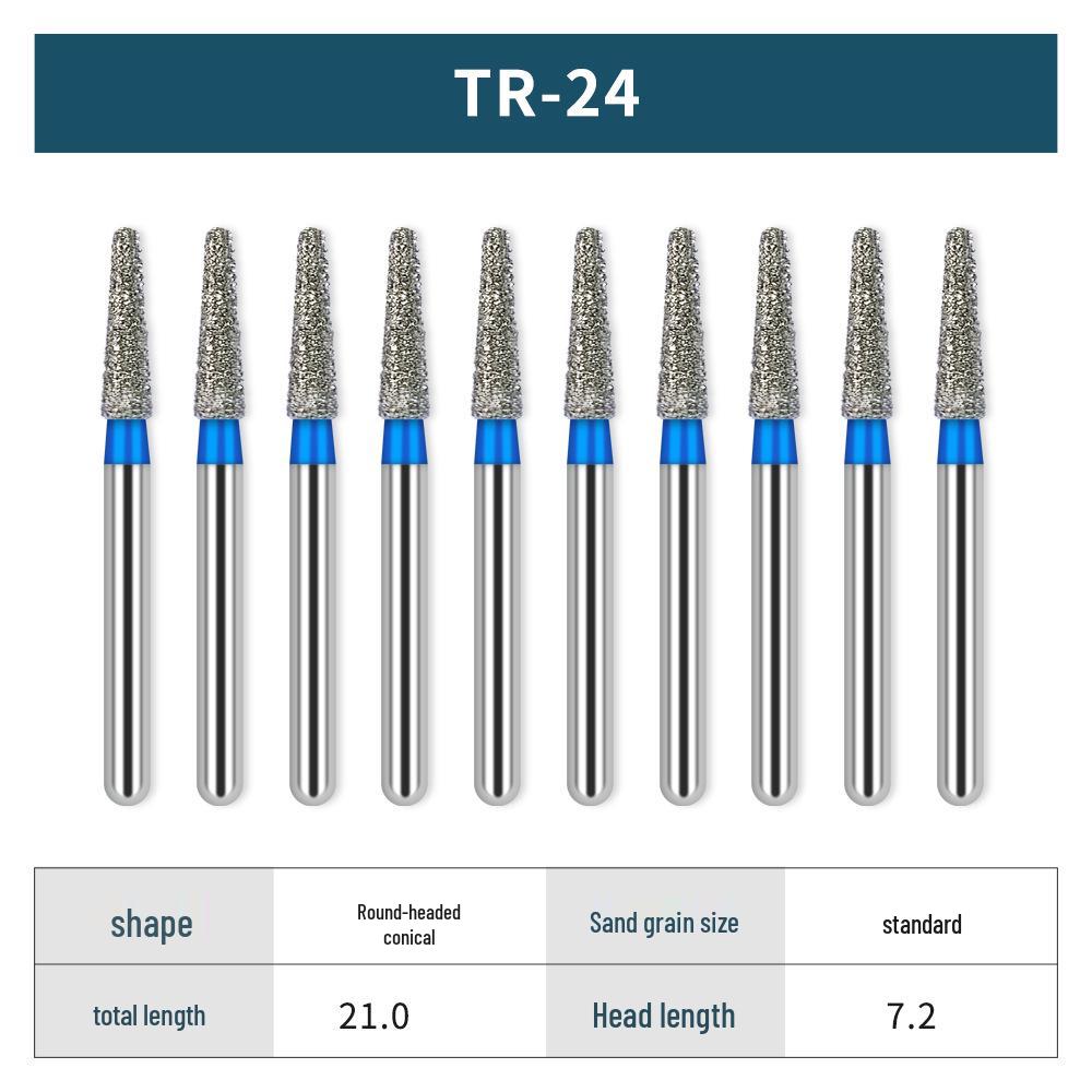 High-Speed Diamond Dental Burs for Polishing, Grinding, and Oral Care