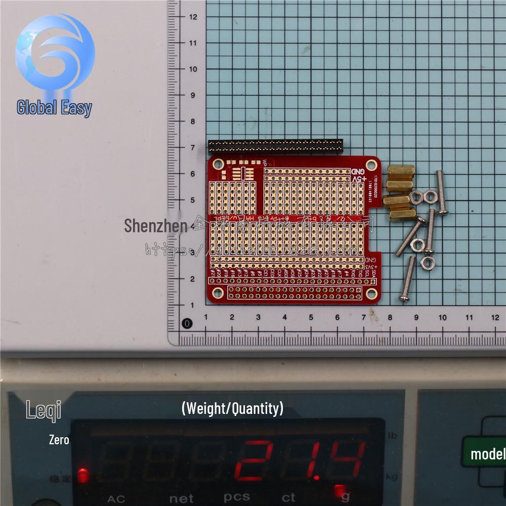 

Raspberry Pi 2 HAT Perforated DIY Soldering Kit for B+/A+ Models