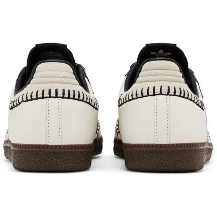 adidas Samba OG Πακέτο Día de Muertos - Λευκά Αθλητικά Παπούτσια Unisex Κρεμ Core-Μαύρο Πλήρωμα-Πορτοκαλί JI3931