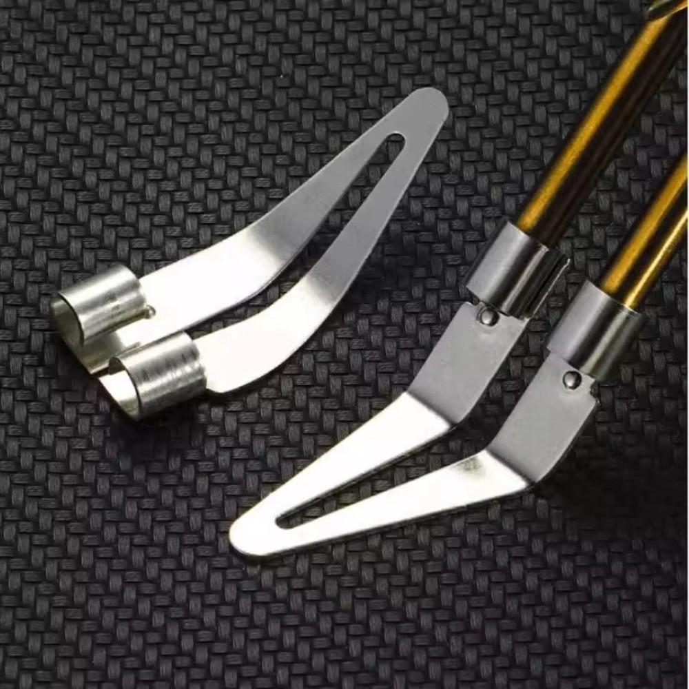 Smooth Tip Plastic Welder Head Stainless Steel Elbow Smooth Head Welding Tools  Car Bumper Repair