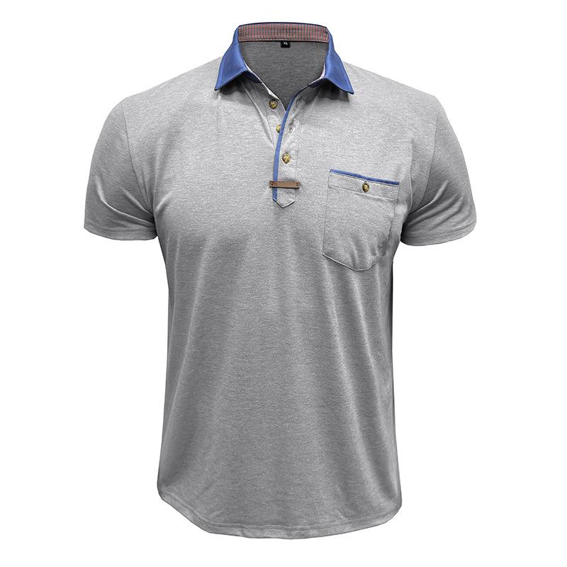 Men's Summer Fit Polo Shirts Short Sleeve Casual Workout Running Athletic Collared Shirts Outdoor Sports Golf T-Shirts Moisture-Wicking Tennis Shirts