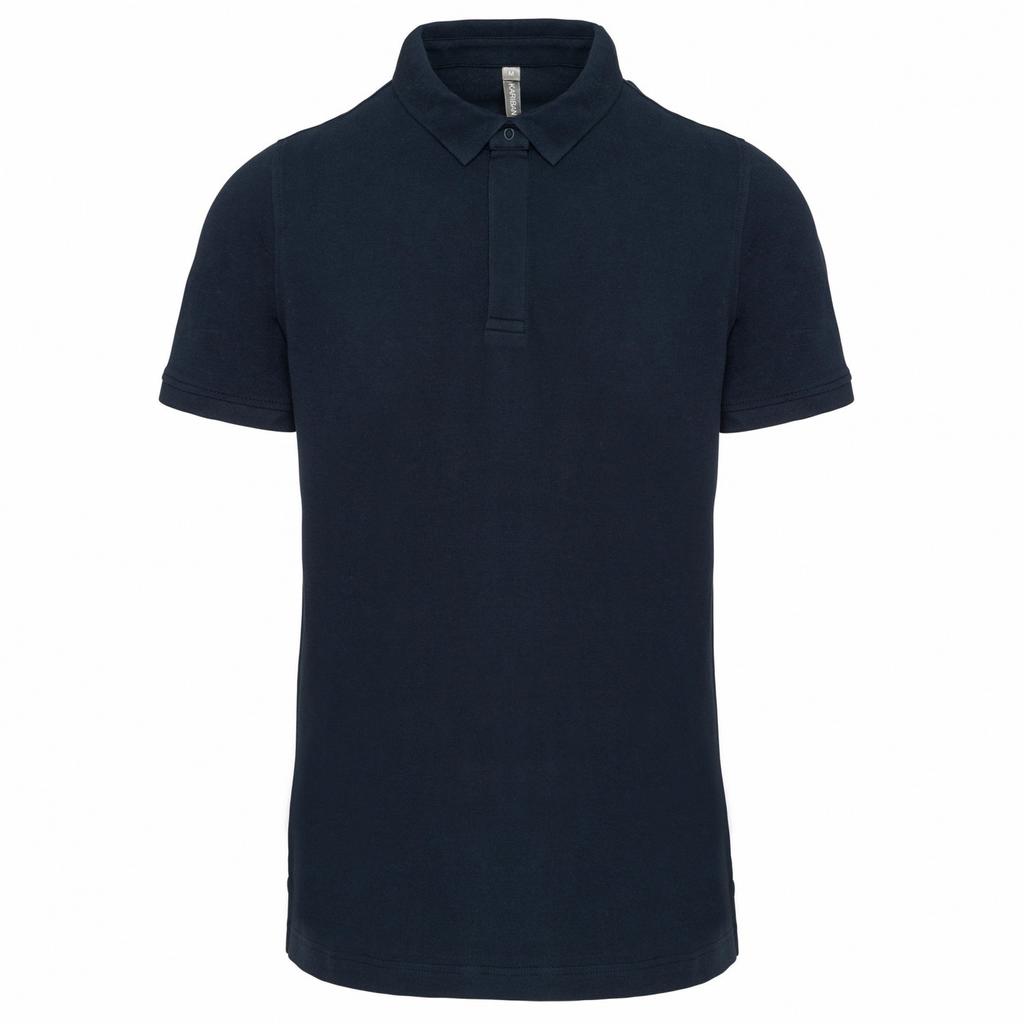 Kariban Men's Piqué Stud Front Polo Shirt