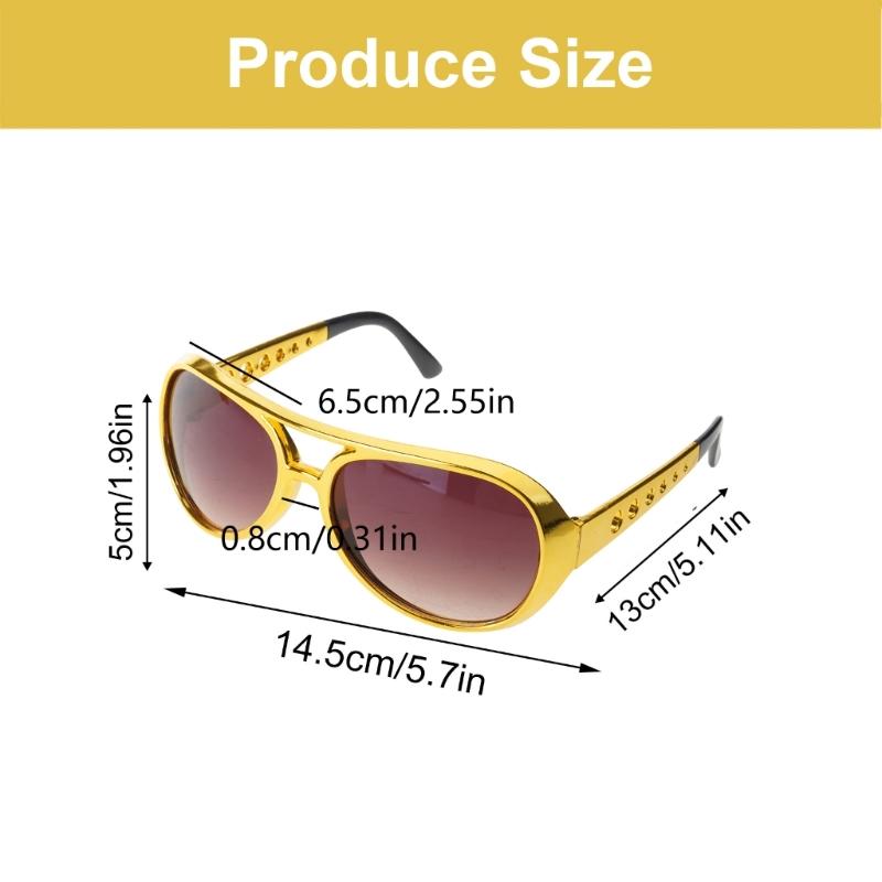 4Pcs 1970s Disco Accessories Women Disco Costume Set Disco Balls Earrings Headband and Sunglasses and Other Accessories