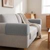 2Pcs Dust-Proof Jacquard Sofa Arm Covers Elastic Stretch Armchair Slipcovers  Chairs