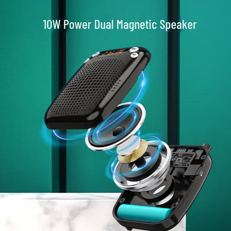 SHIDU SD-S611F Portable Voice Amplifier CN Plug (adapter Included)