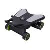 Ab Wheel Trainer with Support Board Automatic Rebound Abdominal Exercise Roller for Men and Women Home Gym