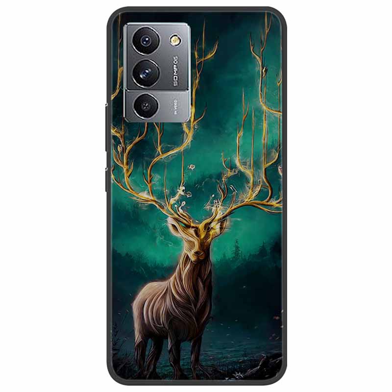 For Lenovo Legion Y70 Case Marble Soft Silicone Phone Cover for Lenovo Legion Y70 Back Cover Y 70 5G 6.67" Coque Fundas