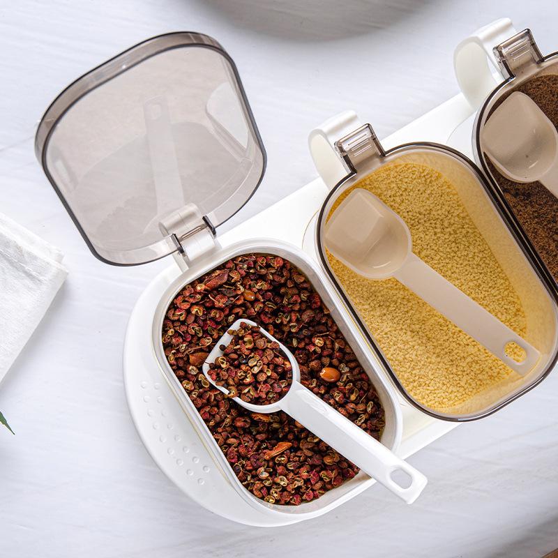 Visible Multi-Spec Kitchen Seasoning Set: Salt Shaker & Spice Jars