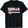 NEUES LIMITIERTES Serbien Srbija Serbische Flagge Stolzer Serbe Design Geschenk T-Shirt Größe S-5XL