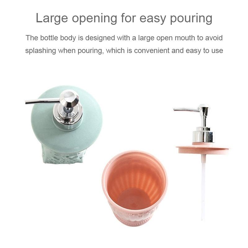 Dávkovací láhev Hladký výtok tekutiny Elektrogalvanizovaná tryska Domácí koupelna