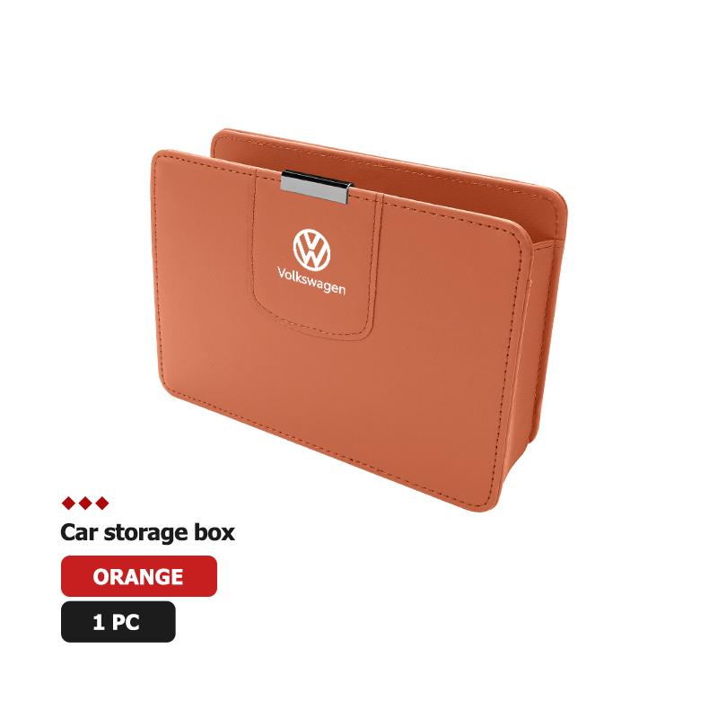 O2Car Seat Side Door Trash Can Hanging Garbage Bin Receipts Card For Volkswagen VW Scirocco Jetta Beetle Golf 4 5 6 Passat Polo B5