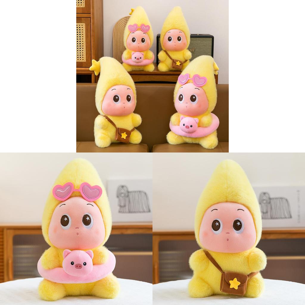 Star People Plush Toy Pillow With Pp Cotton Filling For Kids And Teens