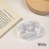 High-End Portable No-Twist Cap Contact Lens Case for Multi-Pair Storage with Double Compartments