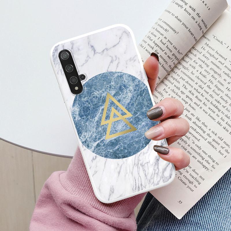 Marble Pattern Phone Case For Huawei Nova 5T Protective Cover Case Soft Funda For Huawei Nova 5T Nova5T 5 T Coque Silicone Capa