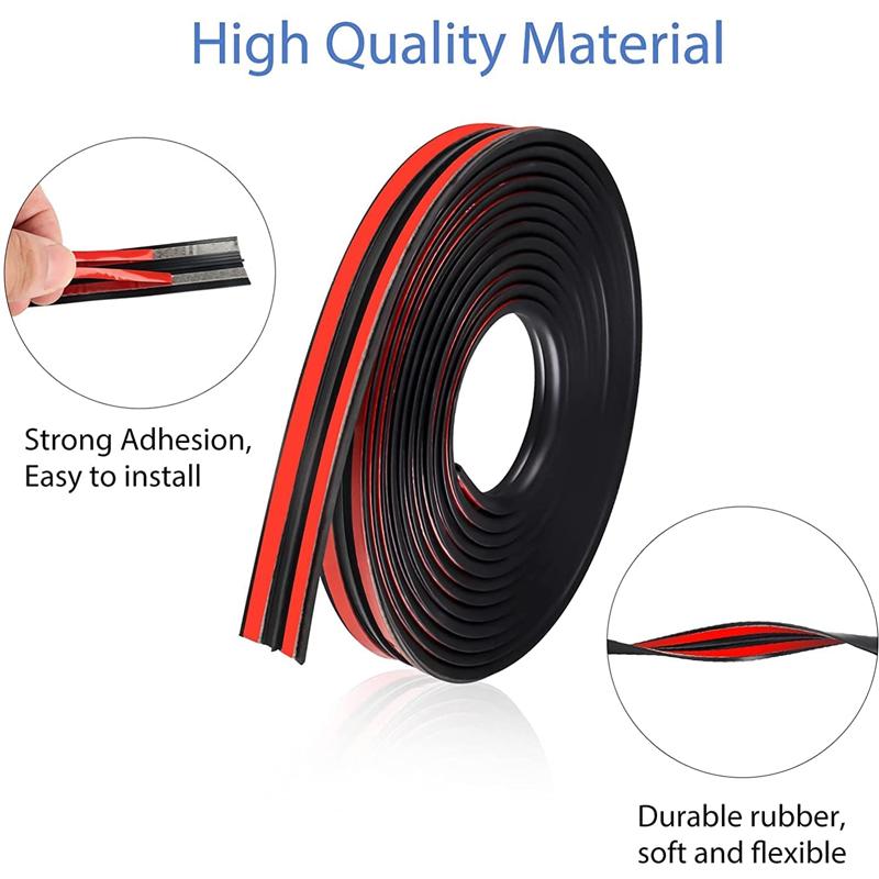Auto-Gummi-Dichtungsstreifen, Auto-Dichtungsschutz, Aufkleber, Fensterkante, Windschutzscheibe, Dach, Gummi-Dichtungsstreifen, Geräuschdämmung, Zubehör