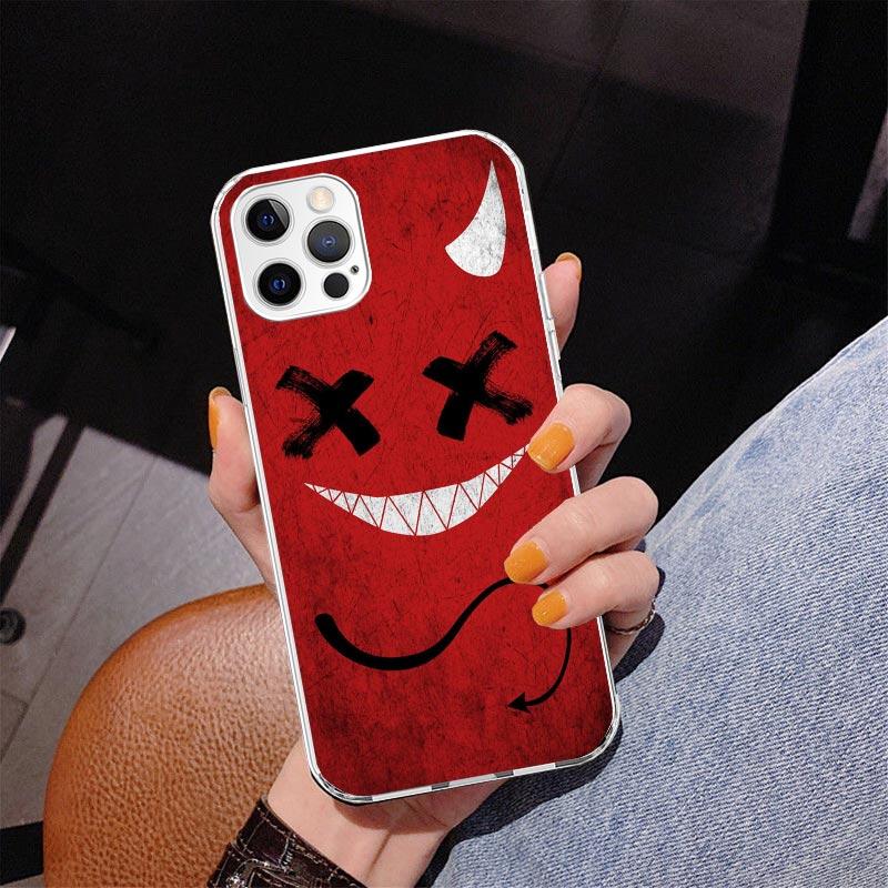 Devil Bad Boy Anime Phone Case For iPhone 17 Air 16 Pro Max 16E 15 + 14 Plus 11 12 13 Mini 7 8 SE Gift Print Cover Fundas 17 Air