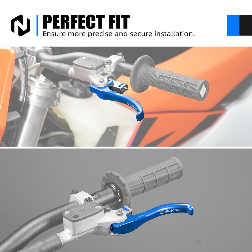 NICECNC For Husqvarna TE 300 TE250 FE 350 FE 450 2014-2016 2025 TX300i TC125 FC 250 450 FX 350 450 2022-2025 Shorty Clutch Lever