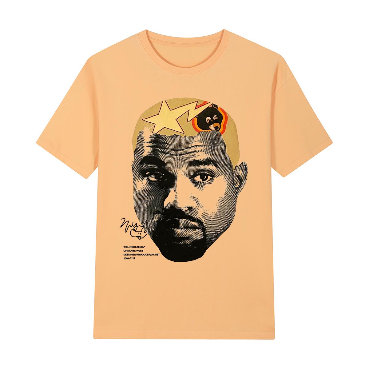 

Винтажная футболка Kanye West, забавный мем, уличная одежда, стиль хип-хоп рэп, повседневная хлопковая мужская футболка, новая футболка, женские топы 4XL