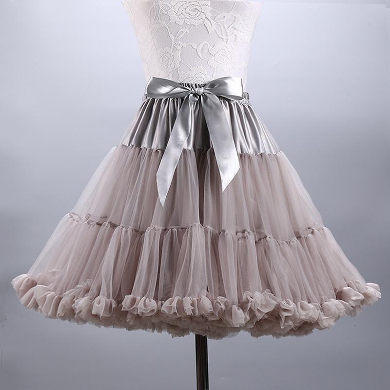 Soft yarn skirt support Boneless skirt support Petticoat skirt Adult