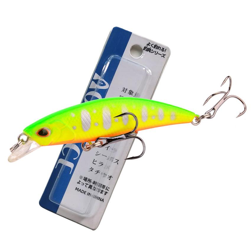 1Pcs Laser Slow Minnow Fishing Lure Wobbler Crankbait Isca Artificial Hard Bait Carp Mini Fishing Lures Pesca Tackle