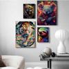 Animale În Junglă Leu Leopard Maimuță Poster Colorat Și Print Mural Living Pânză Picturi Decorative Moderne Clasice