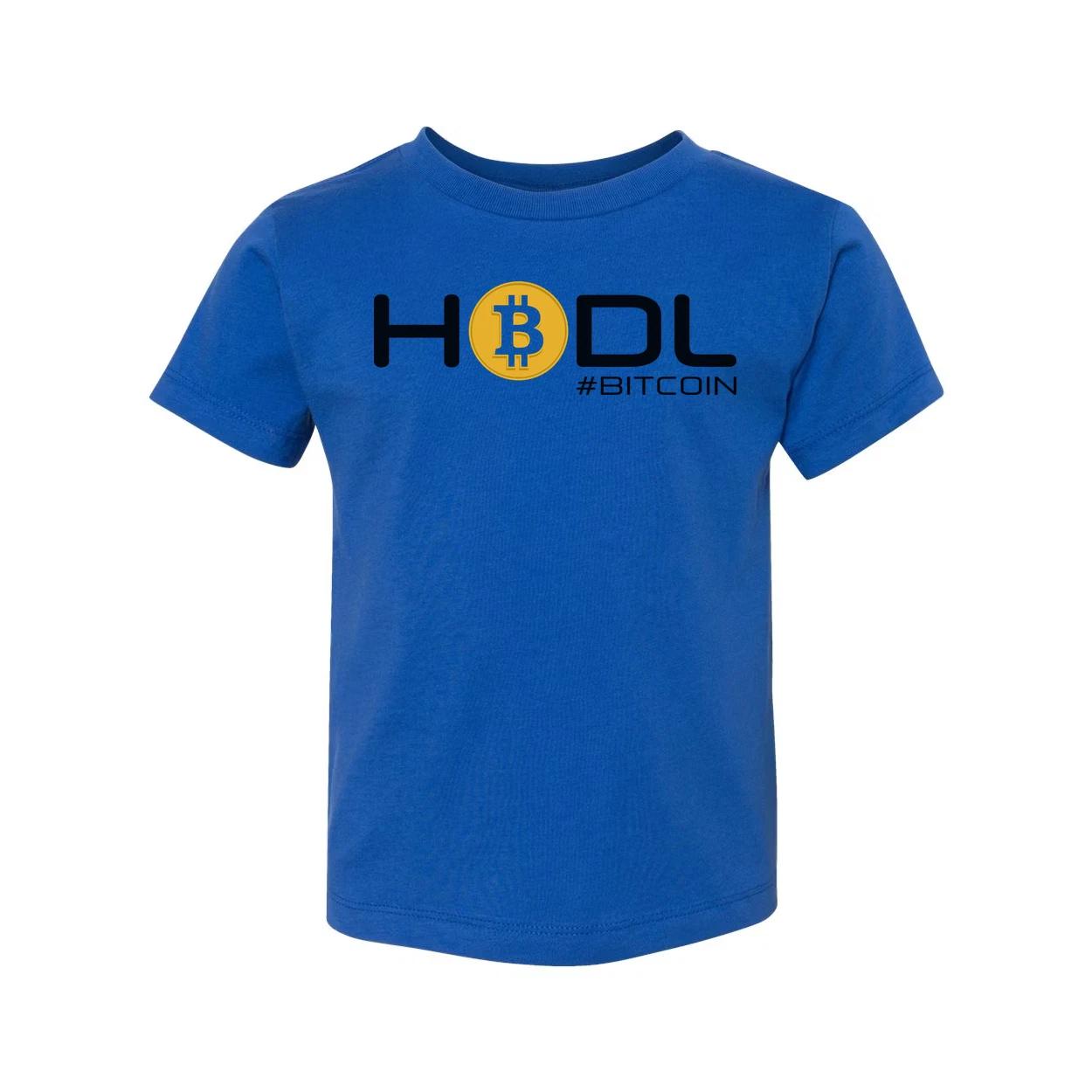 Hodl Bitcoin Cryptocurrency Unisex Graphic Tee With Bitcoin Symbol And Hashtag B 2XL