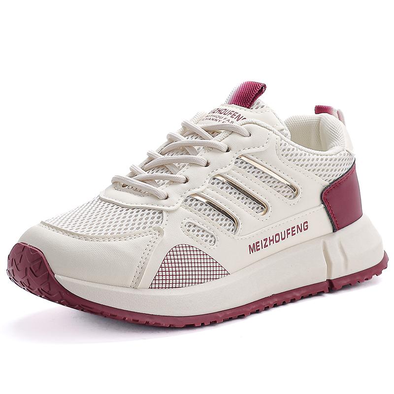 

New spring summer women loafers lightweight breathable walking shoes flat casual mom shoes comfortable fit 36
