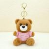 Plush Bear Cute Pendant Keychain Accessory Stuffed Doll Decoration Kids Gift