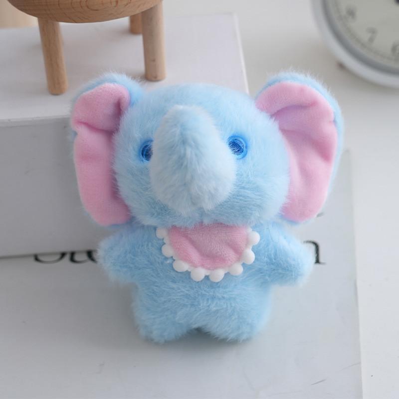 Plush Elephant Keychain With Soft Pp Cotton Filling For Kids And Collectors