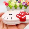 Cat Calculator with Makeup Mirror 8-Digit Display Soft Rubber Buttons Bright Color